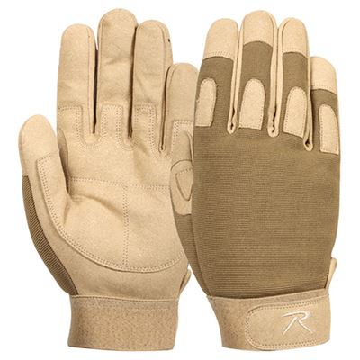 Gloves lightweight ALL-PURPOSE COYOTE