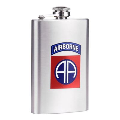 Flask 82nd AIRBORNE 148 ml STAINLESS STEEL