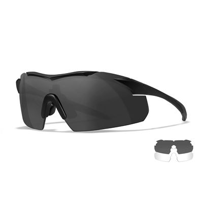 Tactical sunglasses WX VAPOR set 2 lenses BLACK frame