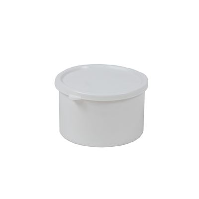 Plastic cup with lid 100ml
