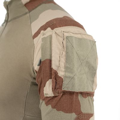 UBAC French COMBAT CCE desert camo shirt used