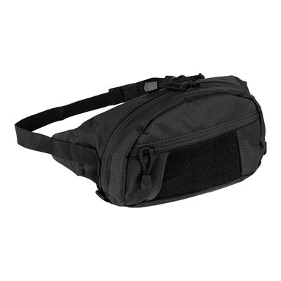 HEXAGON FANNY waist bag with Velcro BLACK 101INC 359397-BLK 4