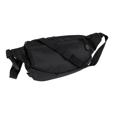 HEXAGON FANNY waist bag with Velcro BLACK 101INC 359397-BLK 3