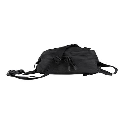HEXAGON FANNY waist bag with Velcro BLACK 101INC 359397-BLK 2