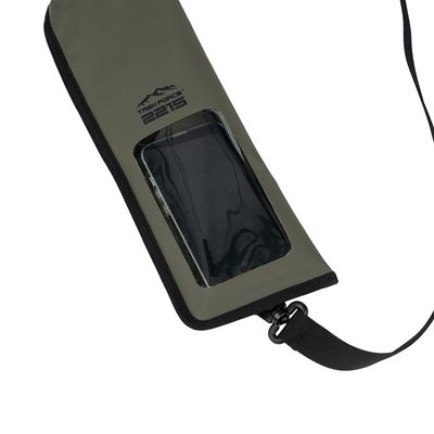 Waterproof phone pouch RANGER GREEN