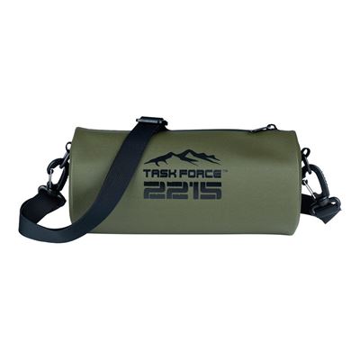 CYLINDER waterproof shoulder bag, GREEN Task Force 2215 359572 5