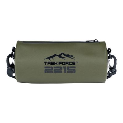 CYLINDER waterproof shoulder bag, GREEN Task Force 2215 359572 3