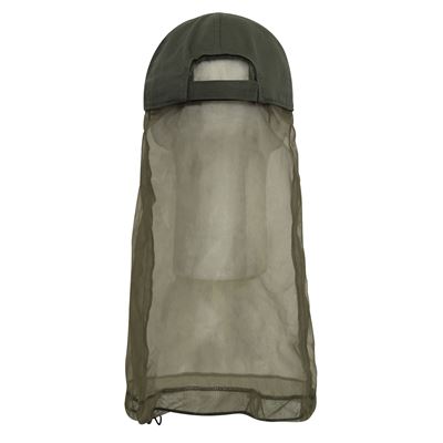 Operator Cap With Mosquito Net OLIVE