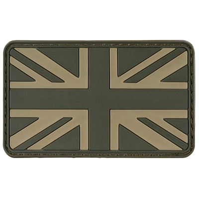 Plastic Velcro Patch flag GREAT BRITAIN