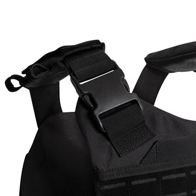 LASER CUT Plate Carrier Vest BLACK