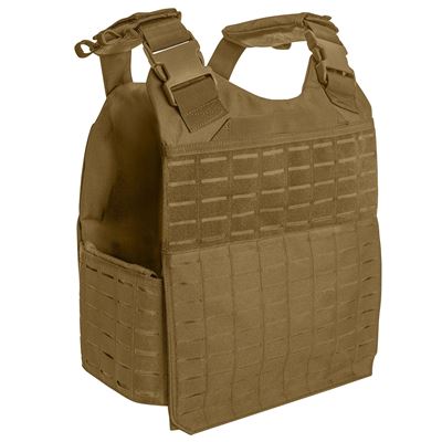 LASER CUT Plate Carrier Vest COYOTE BROWN