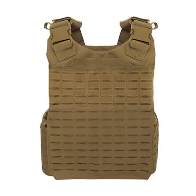 LASER CUT Plate Carrier Vest COYOTE BROWN