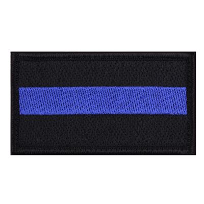 Thin Blue Line Patch - Hook Back