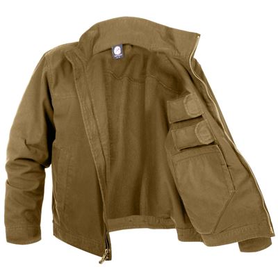 Lightweight Concealed Carry Jacket COYOTE ROTHCO 3801 2