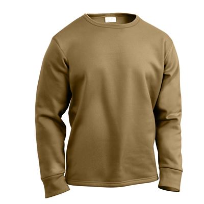 Rothco ECWCS Poly Crew Neck Top COYOTE BROWN
