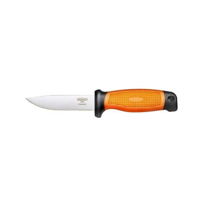 Knife BRIGAND STAINLESS STEEL with fixed blade ORANGE