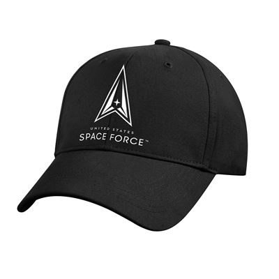 US Space Force Low Profile Cap BLACK
