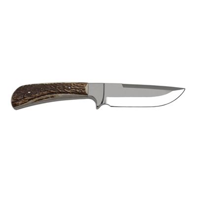 Hunting knife STAINLESS STEEL, ANTLER handle, blade 138mm