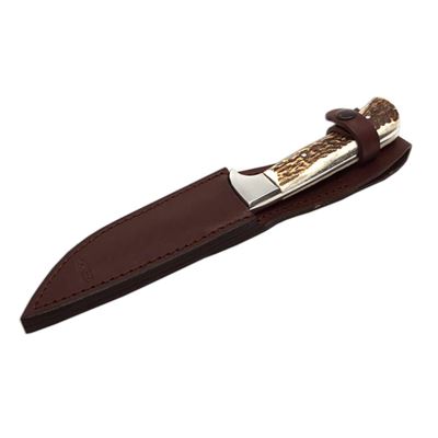 Hunting knife STAINLESS STEEL, ANTLER handle, blade 138mm