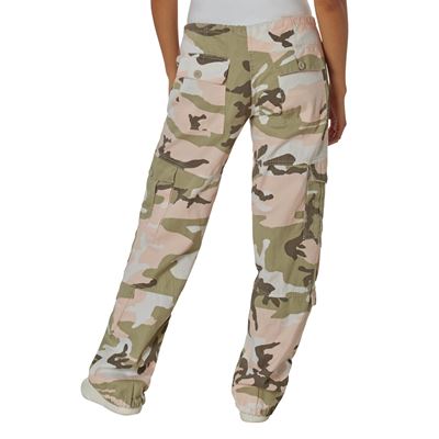 Pants womens VINTAGE PINK CAMO