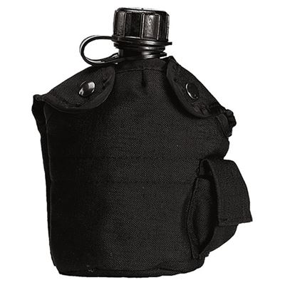 G.I. Type Enhanced Nylon 1qt. Canteen Cover BLACK