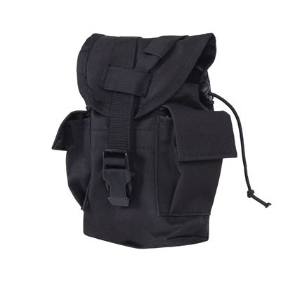 MOLLE II Canteen and Utility Pouch BLACK