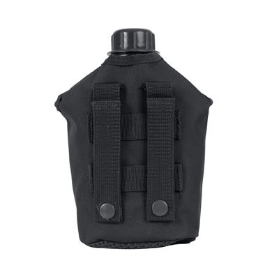 Cover for 1QT canteen MOLLE BLACK
