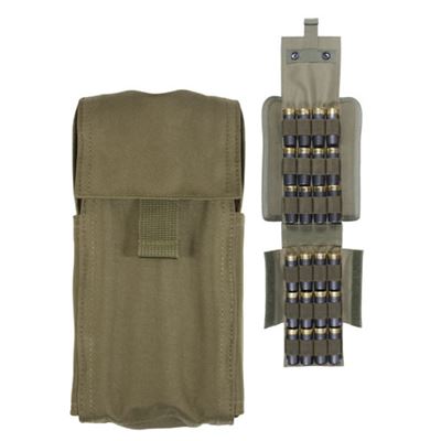 MOLLE pouch for shotgun shells OLIVE