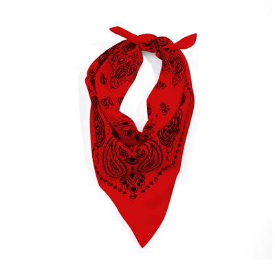 Scarf 55 x 55 cm reddish TRAINMEN