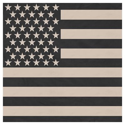 Bandana - Subdued US Flag 55 x 55 cm