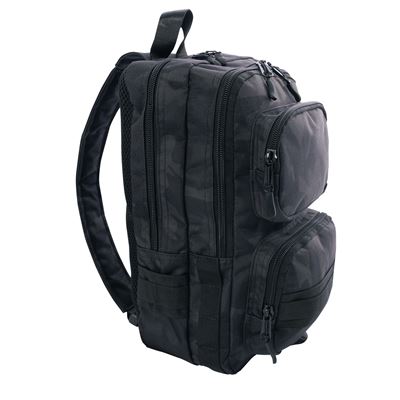 Tactical Traveler Sling Bag MIDNIGHT BLACK CAMO