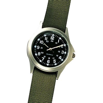 One Eleven Field Watch - Olive | undefined | Huckberry
