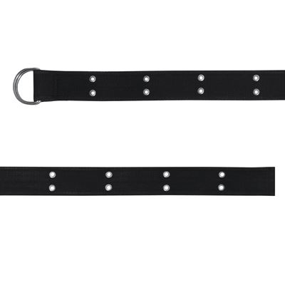 Women's Belt VINTAGE D-RING BLACK