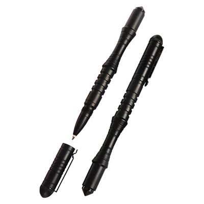 Tactical pen with glass breaker BLACK