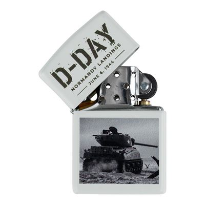 ZIPPO Lighter D-Day SHERMAN tank ZIPPO 421121-3332 3