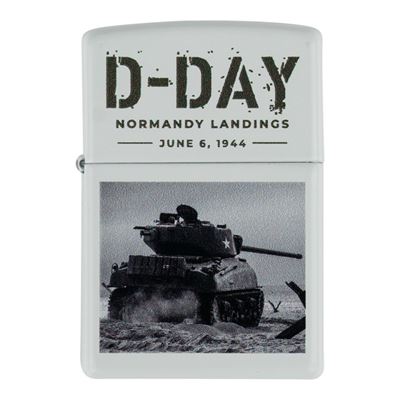 ZIPPO Lighter D-Day SHERMAN tank