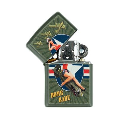 ZIPPO Petrol Lighter Pin Up Bomb Babe ZIPPO 421353 2