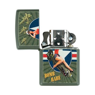 ZIPPO Petrol Lighter Pin Up Bomb Babe ZIPPO 421353 3
