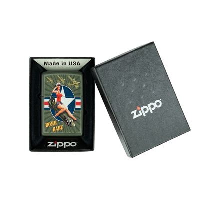 ZIPPO Petrol Lighter Pin Up Bomb Babe ZIPPO 421353 4