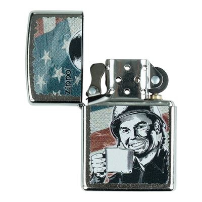 ZIPPO Lighter G.I JOE COFFEE ZIPPO 421367 3