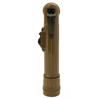 Flashlight U.S. SMALL "pipe" Little Brown ROTHCO 423 2
