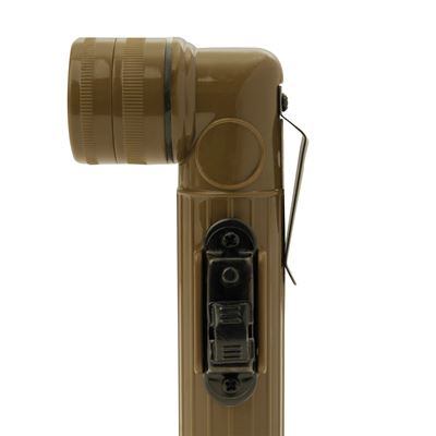 Flashlight U.S. SMALL "pipe" Little Brown ROTHCO 423 7