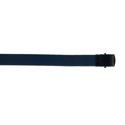 Belt with black buckle 135 cm BLUE