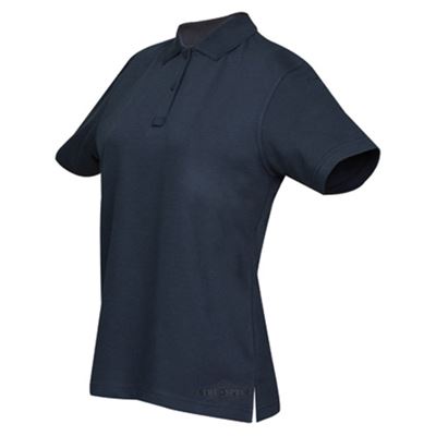 Women's polo shirt short sleeve BLUE 24-7