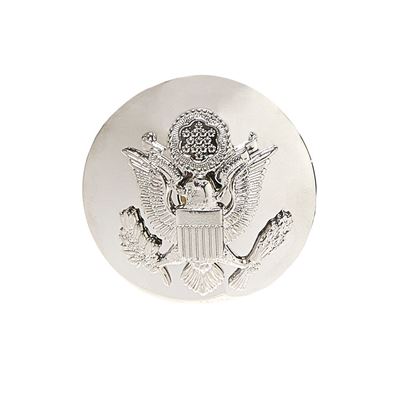 Air Force Officer Cap Badge Silver
