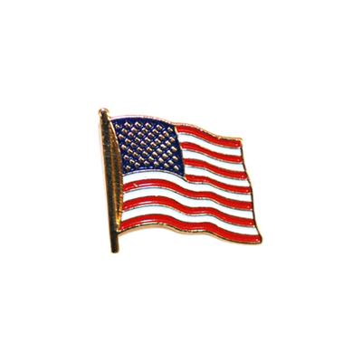 Badge USA flag