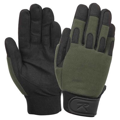 Gloves lightweight ALL-PURPOSE OLIV/BLACK