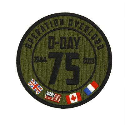 Sew on Patches D-DAY 4 pieces FOSTEX 442335 3