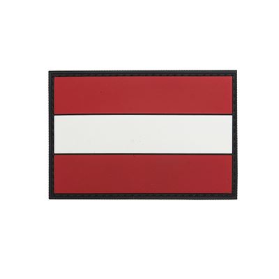 Patch flag AUSTRIA colourful plastic VELCRO 8x5cm