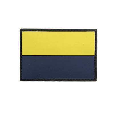 Patch flag UKRAINE colourful plastic VELCRO 8x5cm